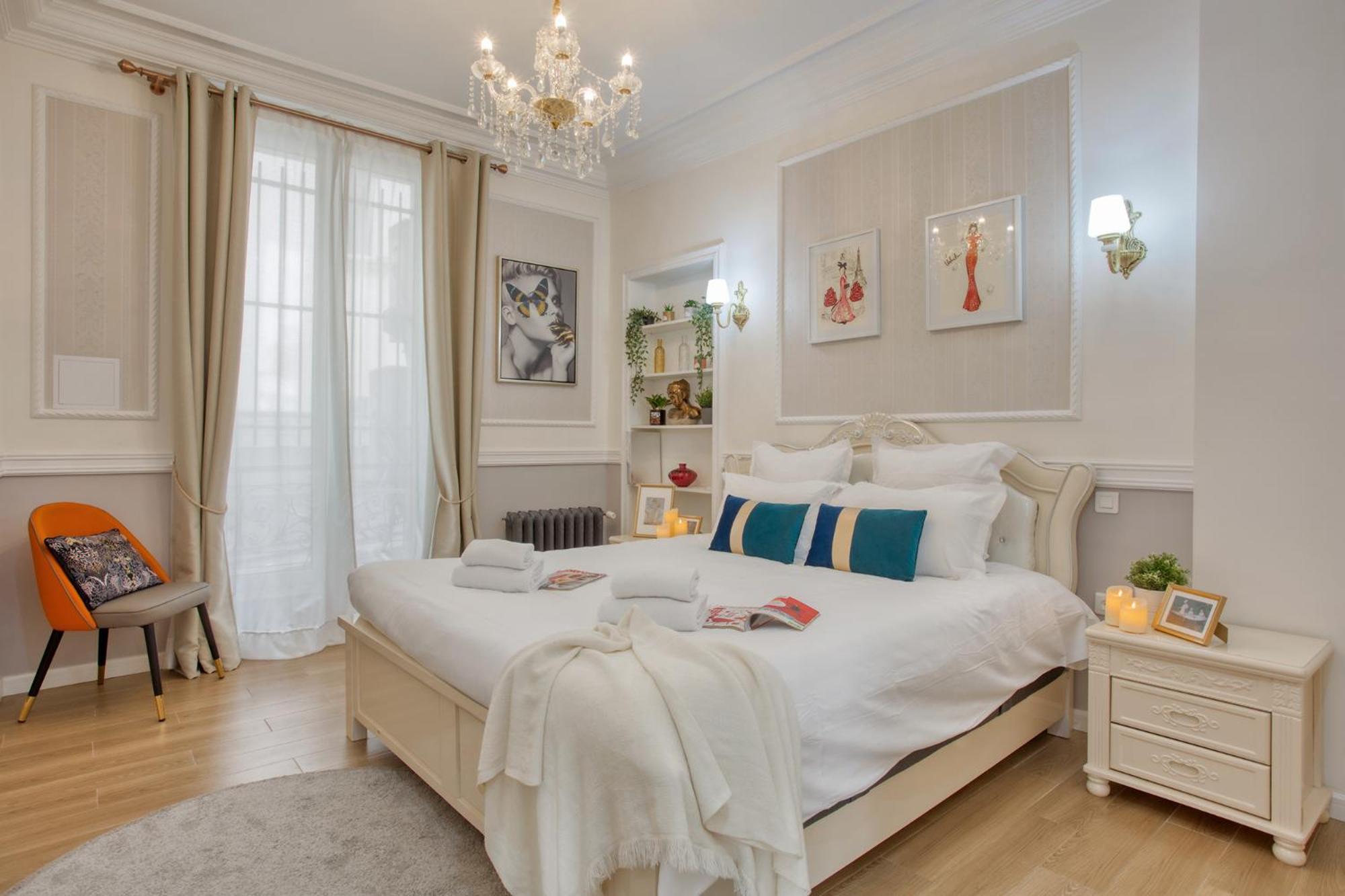 Charmant 150M2 5Ch Romantic - Centre Ville - Clim Paris Exteriör bild