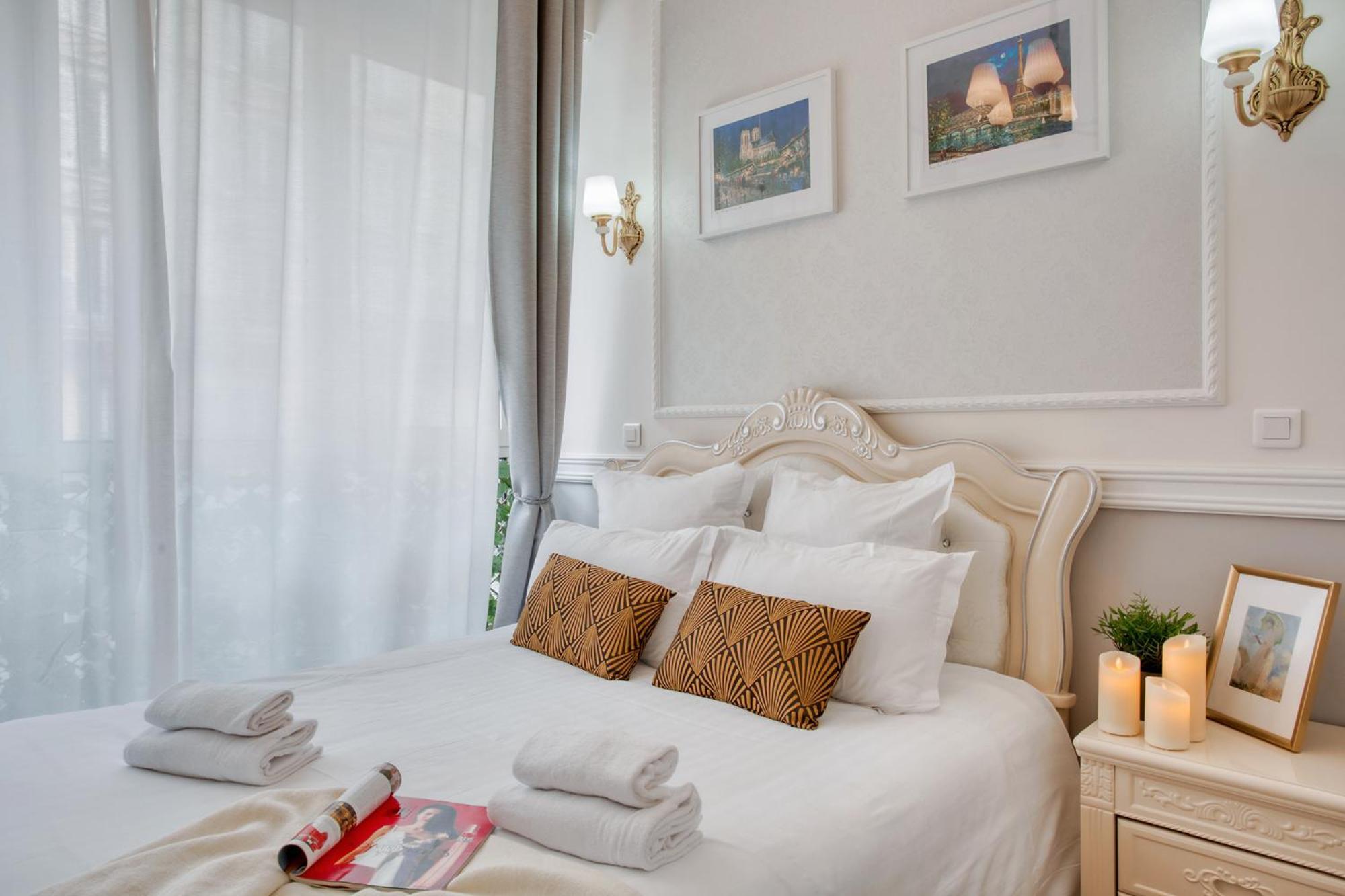 Charmant 150M2 5Ch Romantic - Centre Ville - Clim Paris Exteriör bild